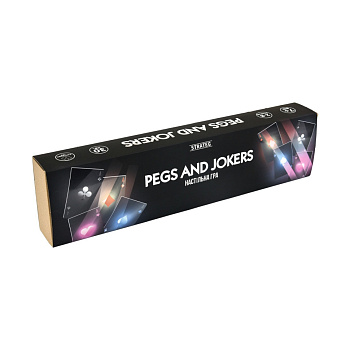 Настільна гра Pegs and Jokers 30348 картки 108 штук, інструкція