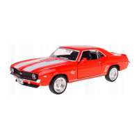 Автомодель - CHEVROLET CAMARO 1969 (червоний)