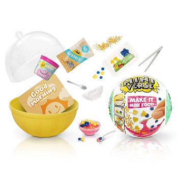 Ігровий набір для творчості "Створи кафе" Miniverse 505396 серії "Mini Food 3"