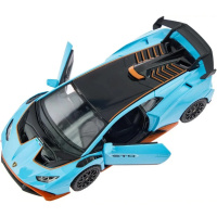 Дитяча автомодель "Lamborghini Huracan STO" Rastar 64300 блакитний, масштаб 1:32