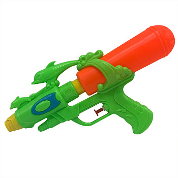 Дитячий водяний пістолет MR 0293(Green-Orange) розмір середній 27 см