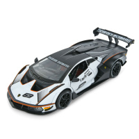 Дитяча інерційна машинка AP-2036(White) двері відчиняються, світло та звук, 1:24, 23 см