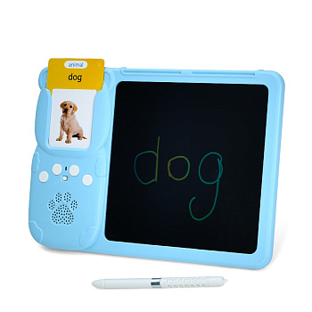 Дитячий ігровий планшет для малювання LCD екран KS666-28(Blue)