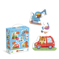 Дитячий пазл 4 в 1 "Baby puzzle. Транспорт" 300685 набір 4 в 1