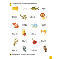 Школа Кенгуру. Вчуся читати "Слова" 1817002, 16 сторінок
