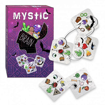 Настільна гра "Brain Mystic" MKE0510, 57 карток 