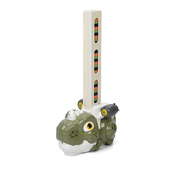 Дитяча іграшка "Динозавр-доміно" 8090-B(Olive-Green) світло, музика
