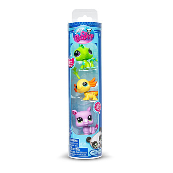 Ігровий набір "Настрій дикої природи" Littlest Pet Shop 00557 аксесуари та 3 фігурки