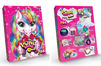 Дитячий набір креативної творчості "Pony Land" PL-01-01U, 7 в 1