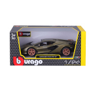 Автомодель - LAMBORGHINI SIÁN FKP 37  (асорті зелений металік, червоний металік, 1:24)