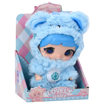 Дитяча м'яка іграшка-брелок "Lovely Baby" 6053a(Blue)