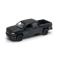 Автомодель - CHEVROLET SILVERADO 2017 (перламутрово-білий, чорний)