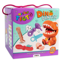 Дитячий набір для творчості "Містер тісто Dino Dentist" 41020, 24 предмети