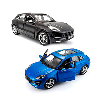 Автомодель - PORSCHE MACAN (чорний, 1:24)