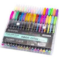 Набір гелевих ручок "Neon color" HG6107-36, 36 кольорів