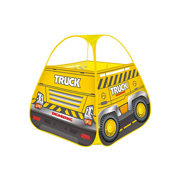Дитячий намет "Піраміда-Truck" MR 1116(Yellow) розмір 99х80х80 см