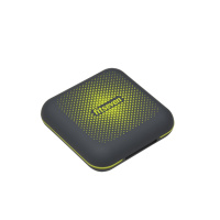 Кейс для капсул Fitseven UZSPACE TP005GY, графітовий з жовтим