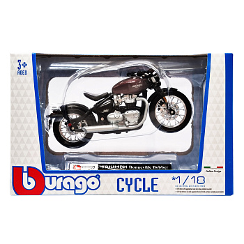 Дитяча модель Мотоцикла "TRIUMPH Bonneville Bobber" 18-51030-7 масштаб 1:18