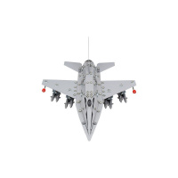Дитячий металевий конструктор "Винищувач F16" 9598TXK 430 деталей