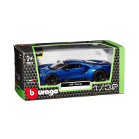 Автомодель - FORD GT (блакитний металік, сріблястий металік, 1:32)