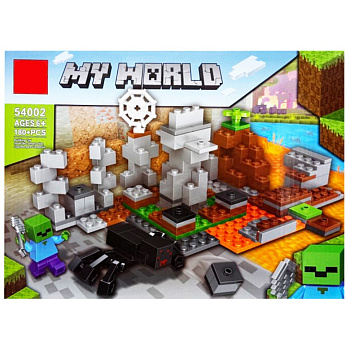 УЦІНКА! Дитячий конструктор "Minecraft" Bambi 54002M-UC, 180 деталей
