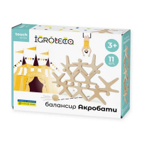Дитяча розвиваюча гра балансир "Акробати" 900491, 11 елементів