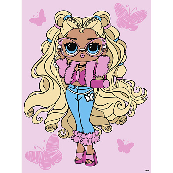Картина за номерами "L.O.L. Surprise! Tweens Olivia Flutter" KHO6286, 30х40 см