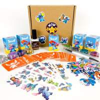 Набір для біо-тату "Wow Box Стіч" wow-box-stich-5 для 5 дітей 