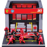 Ігровий набір Формула-1 "Pit Pass Ferrari SF-24" Bburago 18-36862 (#16)