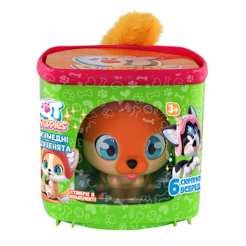 Дитячий ігровий набір "Цуценя Алекса" QT Puppies 451000-1 фігурка, будиночок, аксесуари