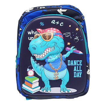 Рюкзак дитячий "Dance All Day" T2627(Turquoise)  застібка-блискавка, 2 відділення 
