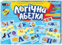 Дитячі розвиваючі пазли Логічна абетка 2621DT укр. мовою