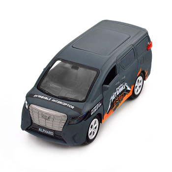 Автомодель серії "Шеврони Героїв" Toyota Alphard "Загін метеликів" TechnoDrive KM6011