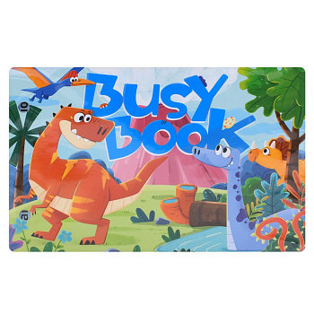 М'яка розвиваюча іграшка-книжечка "Busybook" YB-501-502-503-3