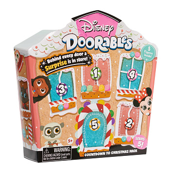 Ігровий набір "Великий святковий будиночок" Disney Doorables 44637, 5 фігурок