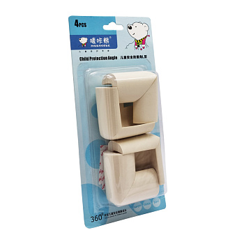 Паралонові захисні кути на меблі MGZ-0810(White) 4 шт