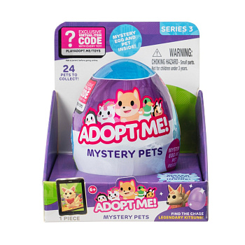 Іграшка-сюрприз у яйці "S3 - КАЗКОВІ Тварини" Adopt Me! AME0012 в асортименті