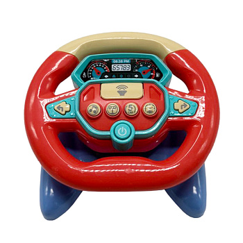 Дитячий ігровий Автотренажер HJ-9016(Blue) звуки машини
