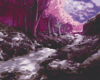 Картина за номерами. Art Craft "Фантастичний ліс" 40 * 50 см 10562-AC