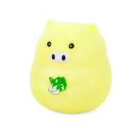 Дитяча іграшка-антистрес "Свинка" MS 3950(Yellow) з борошном, 8 см
