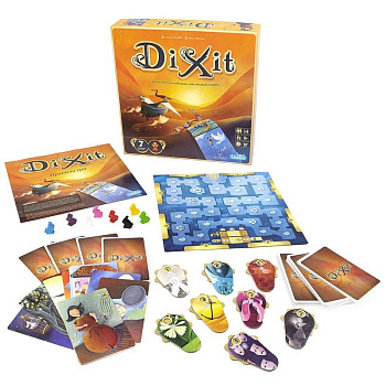 Настільна гра "Dixit" Ігромаг 6665D QRкод з українськими правилами