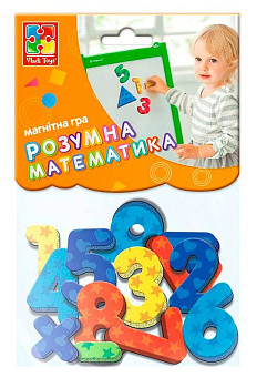 Магнітні цифри і математичні знаки VT5900-01 укр. мовою