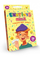Карткова гра "Emotions Mimik" EM-01-01U укр. мовою