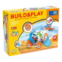 Конструктор дитячий Build&Play "Бульдозер + Вертоліт" HANYE J-101B, 117 елемента