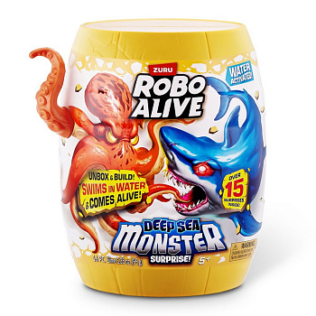 Інтерактивний ігровий набір "Глибоководний сюрприз: Восьминіг" ROBO ALIVE S1 Pets & Robo Alive 71155B