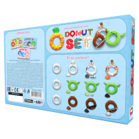 Набір для креативного ліплення TM Moon Light Clay Donut Set HEROES легкий стрибаючий пластилін - РУС 70089