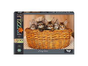 Пазл "Funny kittens" Danko Toys C500-14-09, 500 ел.