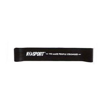 Стрічка для вправ Power Band Mini K-SPORT KS-287 чорна 18х25 кг