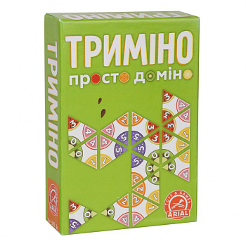 Настільна гра Триміно (Супердоміно) Arial 911081, 56 фішок