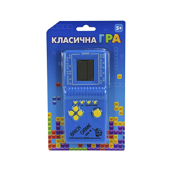 Дитяча інтерактивна іграшка "Класична гра Тетріс" 725-60(Blue) блакитний
